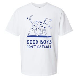 Good Boy Dont Catcall Sueded Cloud Jersey T-Shirt