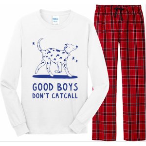 Good Boy Dont Catcall Long Sleeve Pajama Set