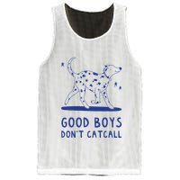 Good Boy Dont Catcall Mesh Reversible Basketball Jersey Tank