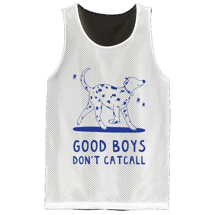 Good Boy Dont Catcall Mesh Reversible Basketball Jersey Tank