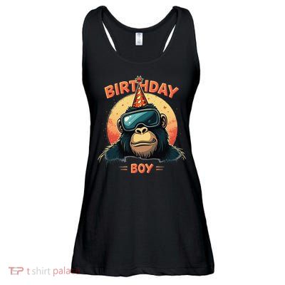 Gorilla Birthday Decorations Monkey Tag VR Gamer for Ladies Essential Flowy Tank