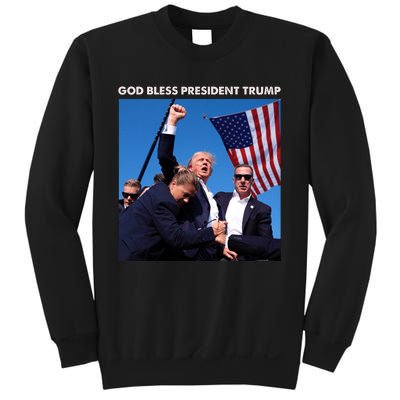 God Bless Donald Trump Survived Shot At Election Rally Sweatshirt