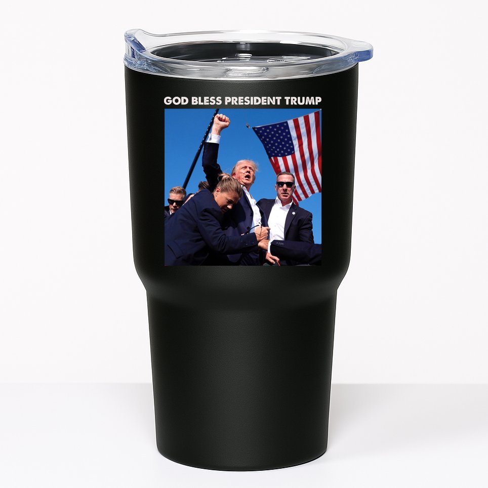God Bless Donald Trump Survived Shot At Election Rally Tumbler