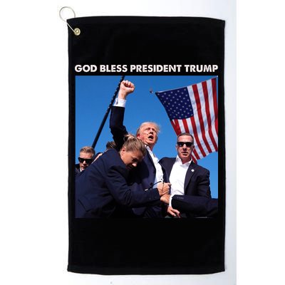 God Bless Donald Trump Survived Shot At Election Rally Golf Towel