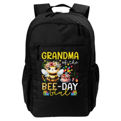 Grandma Bee Day Girl Birthday Cute Design Daily Commute Backpack