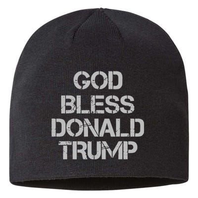 God Bless Donald Trump Sustainable Beanie