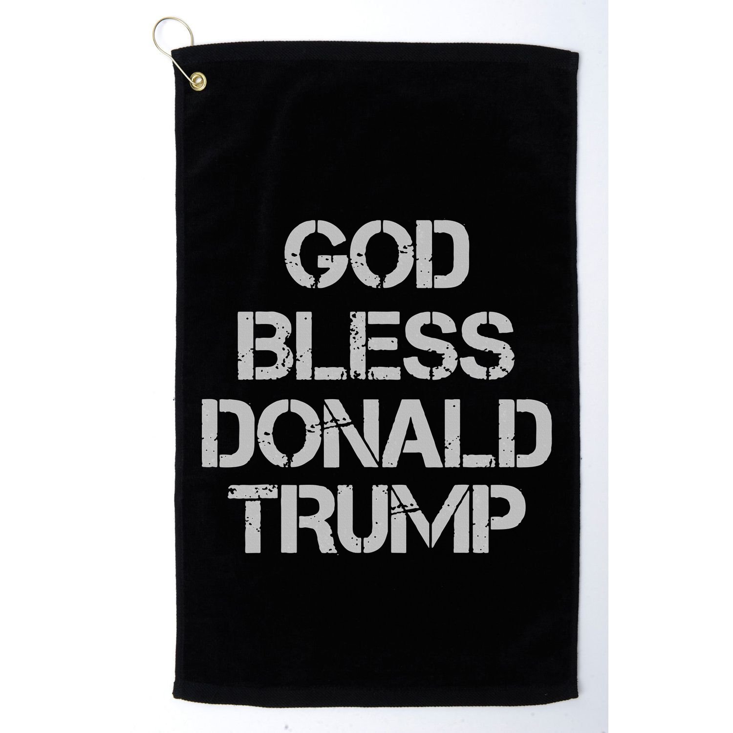 God Bless Donald Trump Golf Towel
