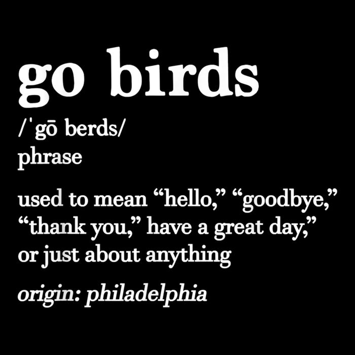 Go Birds Definition T-Shirt