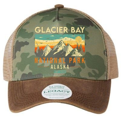 Glacier Bay Est. 1980 Retro Alaska National Park Legacy Tie Dye Trucker Hat