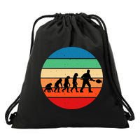 Glass Blowing Evolution Retro Drawstring Bag