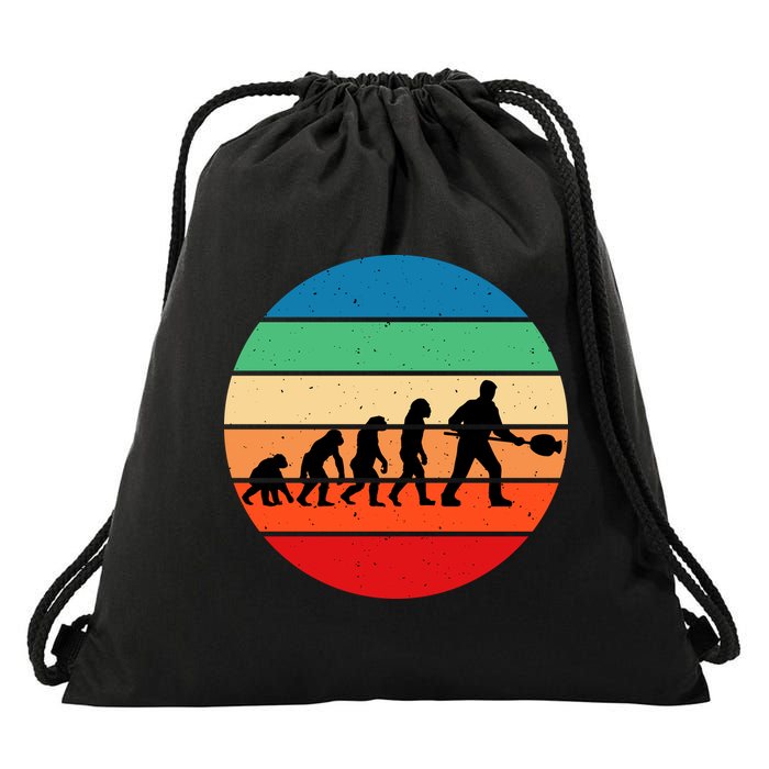 Glass Blowing Evolution Retro Drawstring Bag
