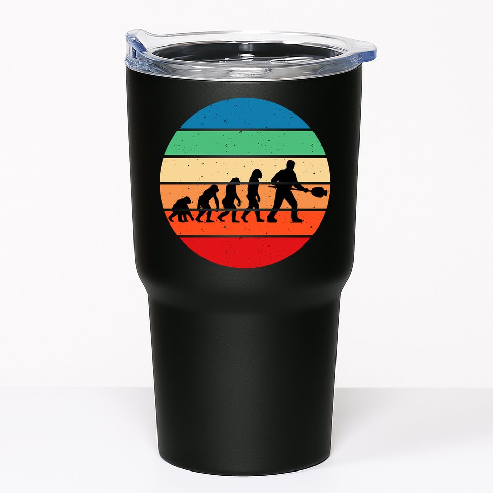 Glass Blowing Evolution Retro Tumbler