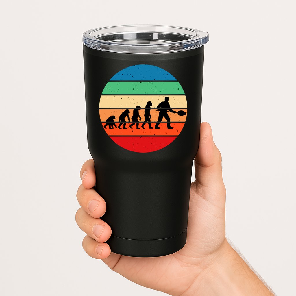 Glass Blowing Evolution Retro Tumbler