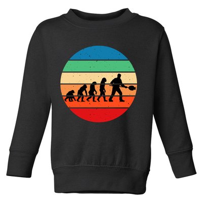 Glass Blowing Evolution Retro Toddler Sweatshirt