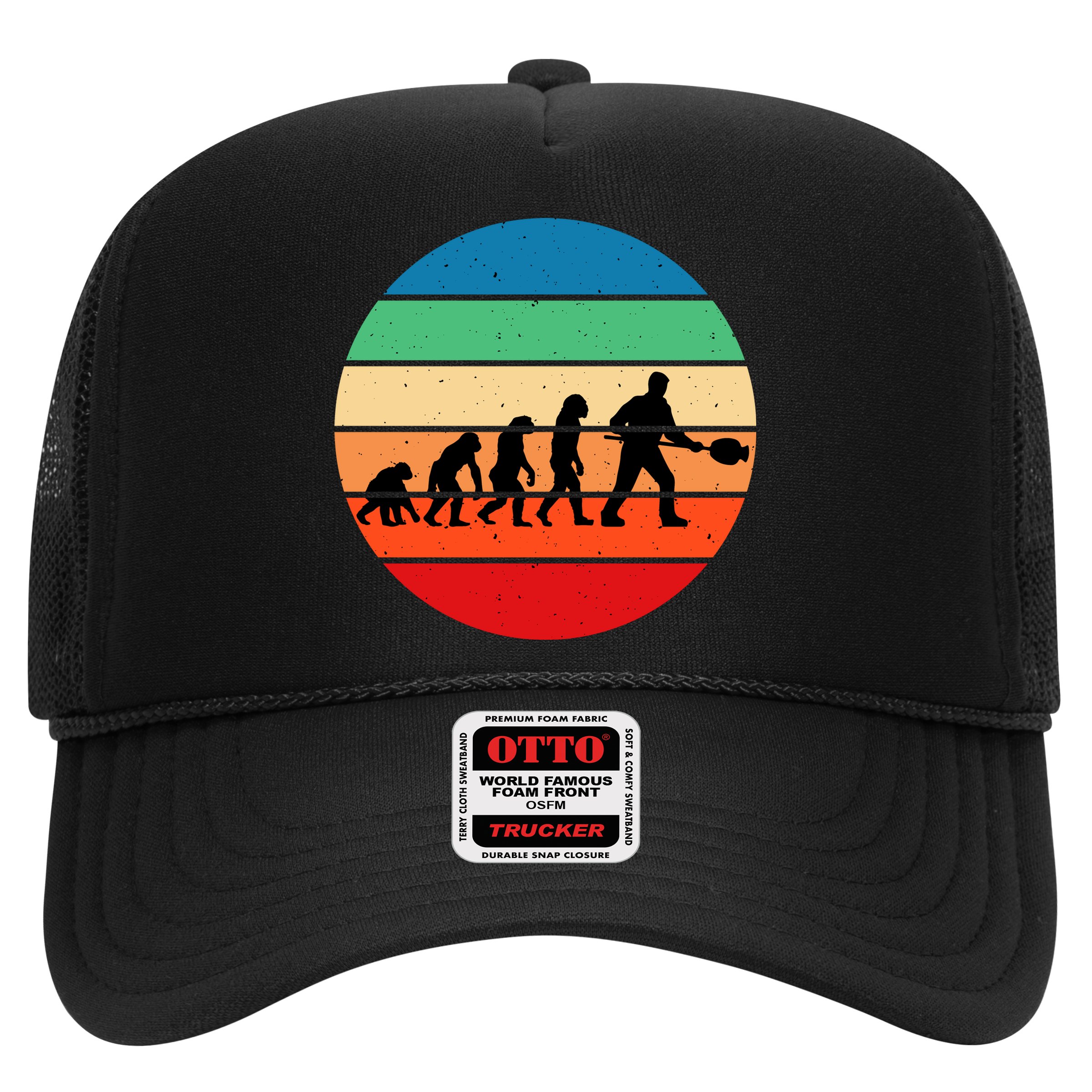 Glass Blowing Evolution Retro Hat