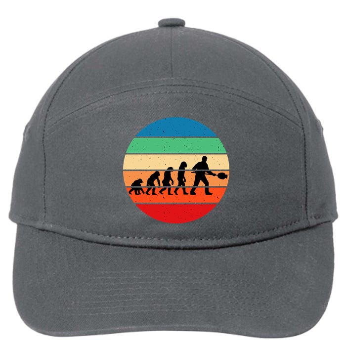 Glass Blowing Evolution Retro 7-Panel Snapback Hat