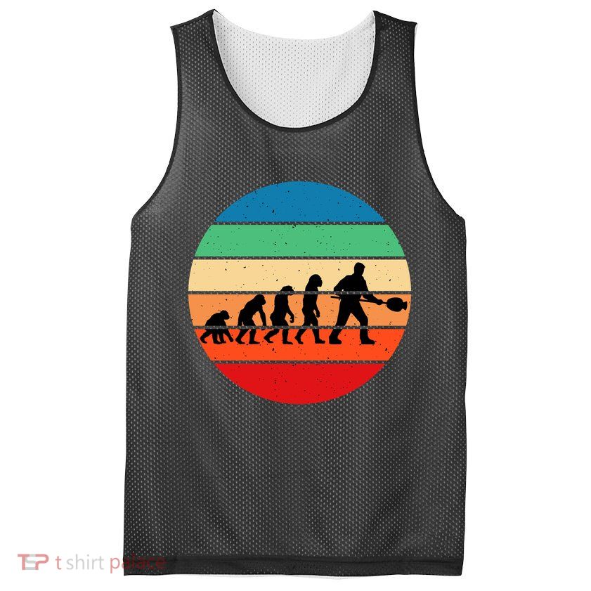 Glass Blowing Evolution Retro Mesh Reversible Basketball Jersey Tank