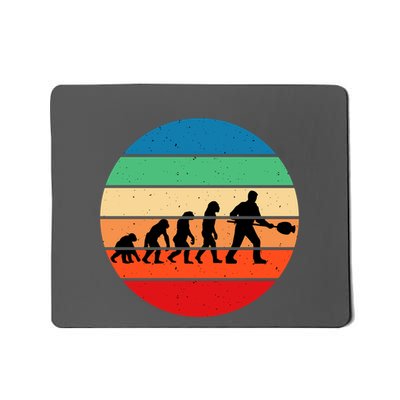 Glass Blowing Evolution Retro Mousepad