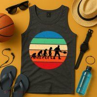 Glass Blowing Evolution Retro Tank Top