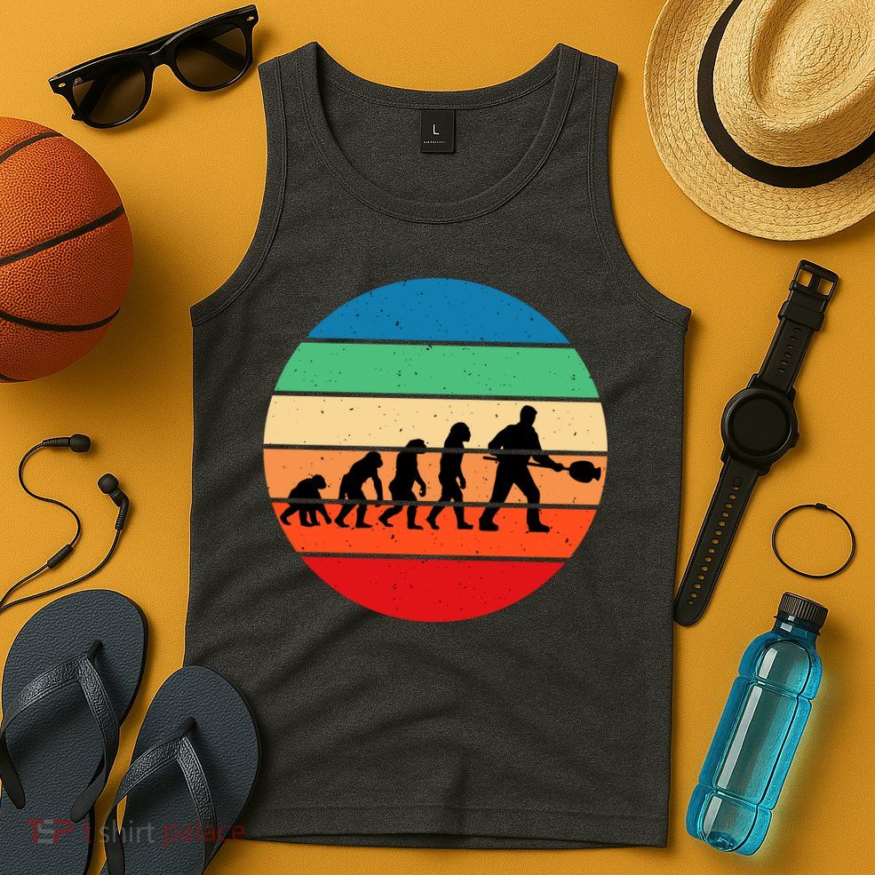 Glass Blowing Evolution Retro Tank Top