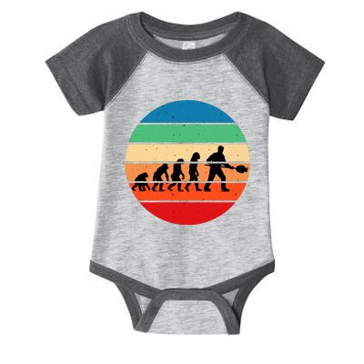 Glass Blowing Evolution Retro Infant Baby Jersey Bodysuit