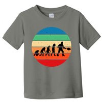 Glass Blowing Evolution Retro Toddler T-Shirt