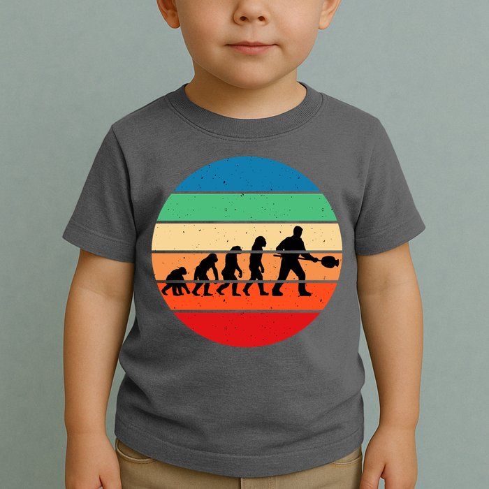 Glass Blowing Evolution Retro Toddler T-Shirt