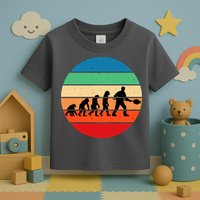 Glass Blowing Evolution Retro Toddler T-Shirt