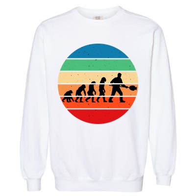Glass Blowing Evolution Retro Garment-Dyed Sweatshirt