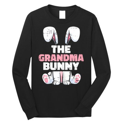 Grandma Bunny Easter Family Matching Funny Spring Long Sleeve Shirt
