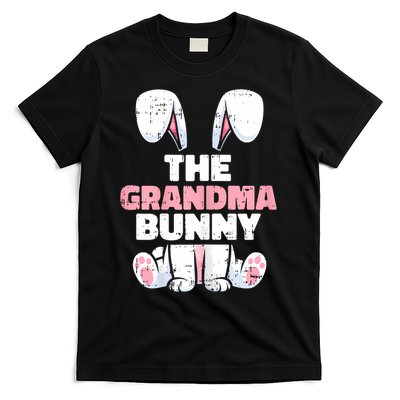 Grandma Bunny Easter Family Matching Funny Spring T-Shirt