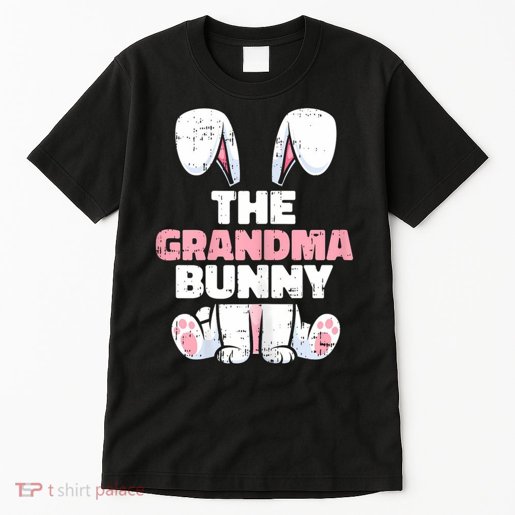 Grandma Bunny Easter Family Matching Funny Spring Tall T-Shirt