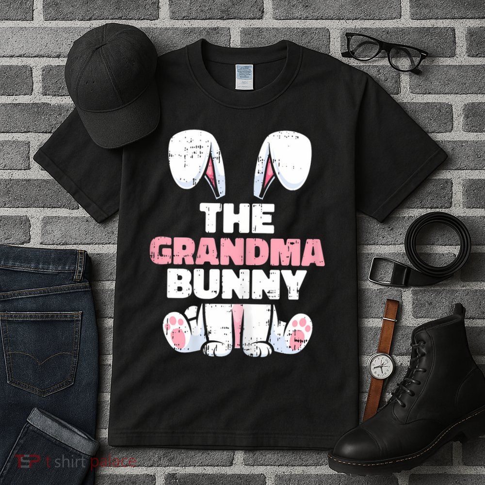 Grandma Bunny Easter Family Matching Funny Spring Tall T-Shirt