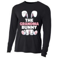 Grandma Bunny Easter Family Matching Funny Spring Cooling Performance Long Sleeve Crew