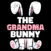 Grandma Bunny Easter Family Matching Funny Spring Cooling Performance Long Sleeve Crew