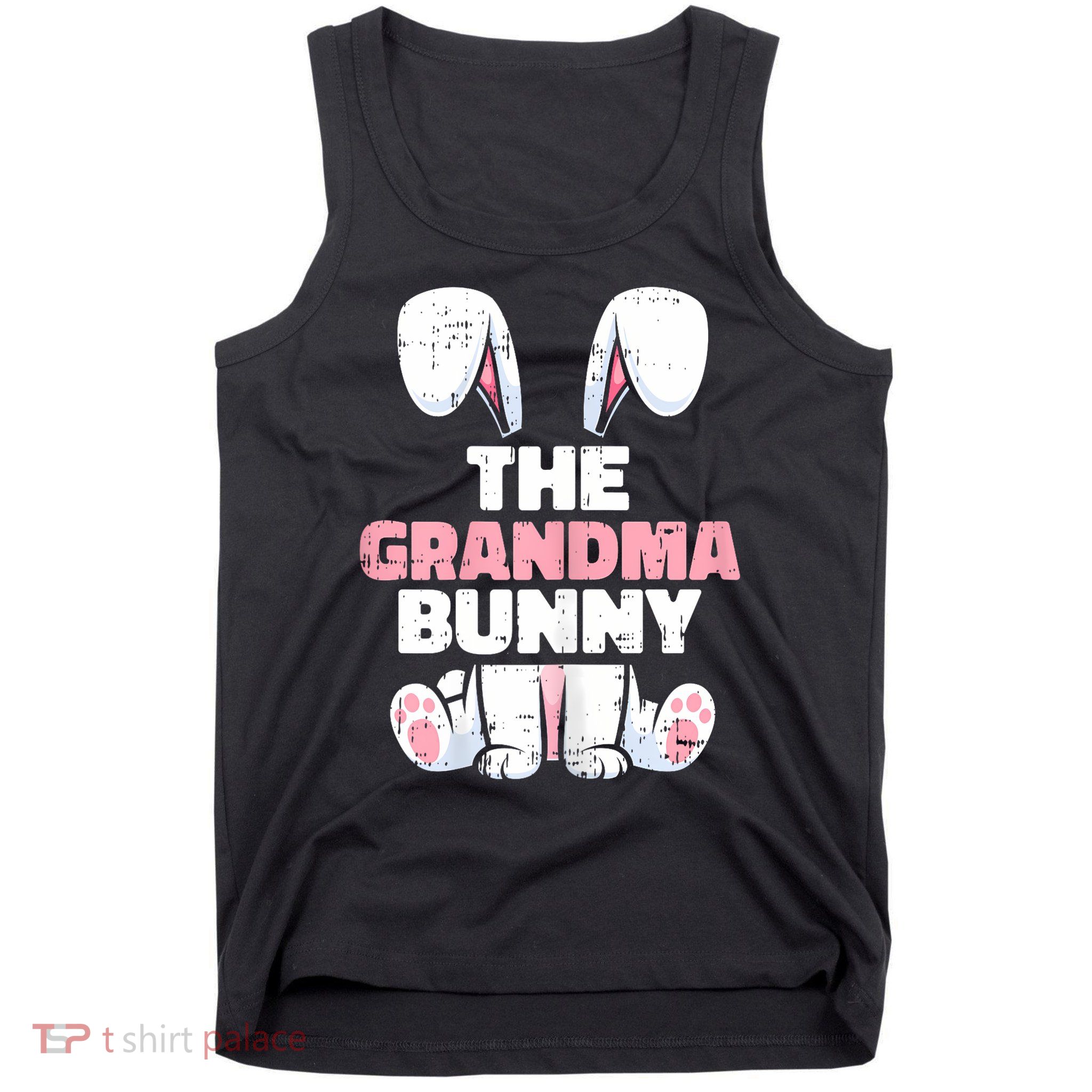 Grandma Bunny Easter Family Matching Funny Spring Tank Top