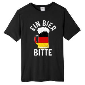 German Beer Ein Bier Bitte Germany Funny Oktoberfest Gift Tall Fusion ChromaSoft Performance T-Shirt