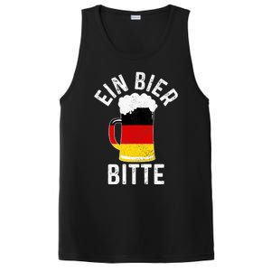 German Beer Ein Bier Bitte Germany Funny Oktoberfest Gift PosiCharge Competitor Tank