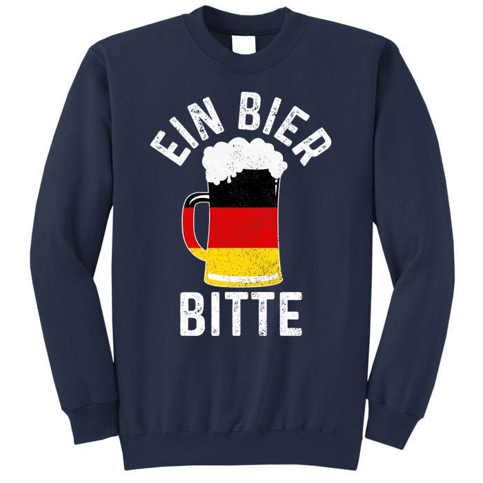 German Beer Ein Bier Bitte Germany Funny Oktoberfest Gift Sweatshirt