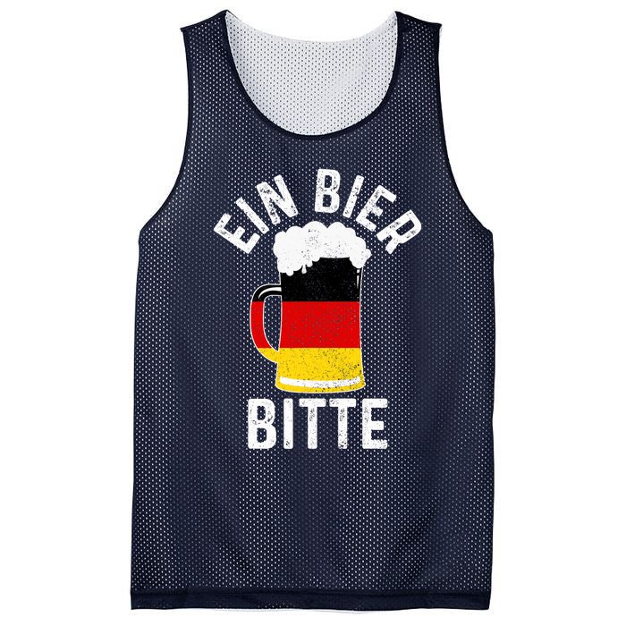 German Beer Ein Bier Bitte Germany Funny Oktoberfest Gift Mesh Reversible Basketball Jersey Tank