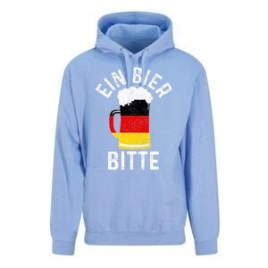 German Beer Ein Bier Bitte Germany Funny Oktoberfest Gift Unisex Surf Hoodie