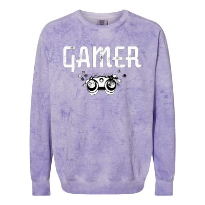 Gamer Black Edition Colorblast Crewneck Sweatshirt