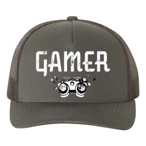 Gamer Black Edition Yupoong Adult 5-Panel Trucker Hat