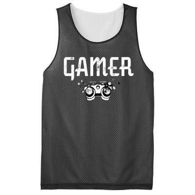 Gamer Black Edition Mesh Reversible Basketball Jersey Tank