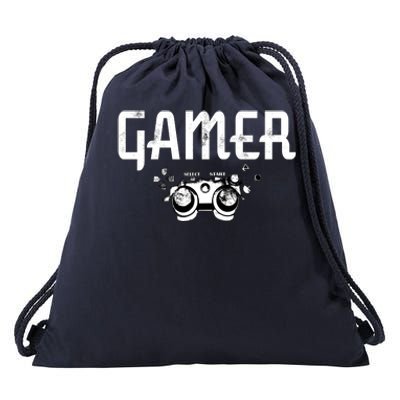 Gamer Black Edition Drawstring Bag