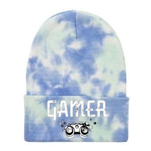 Gamer Black Edition Tie Dye 12in Knit Beanie