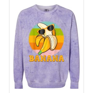 Greens Banana Flour Banana Splits Bowl Bananapops Bananapant Colorblast Crewneck Sweatshirt