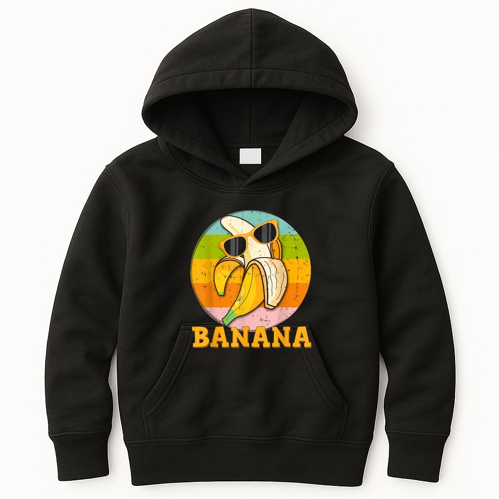 Greens Banana Flour Banana Splits Bowl Bananapops Bananapant Kids Hoodie