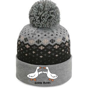 Goose Bumps Funny The Baniff Cuffed Pom Beanie