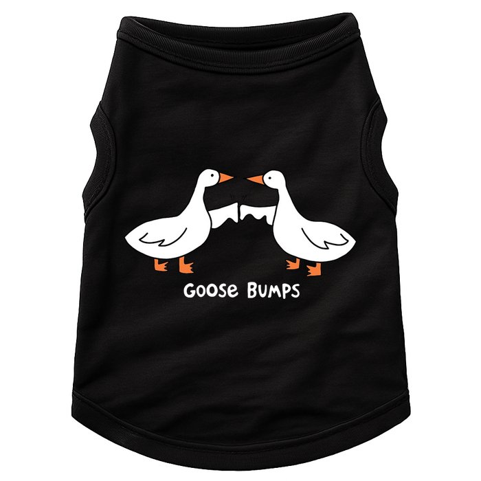 Goose Bumps Funny Doggie Tank